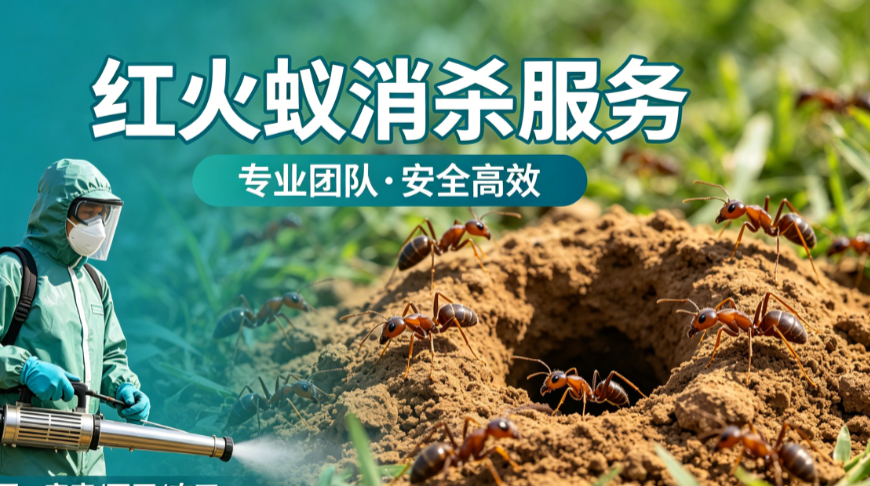 重庆红火蚁专项消杀